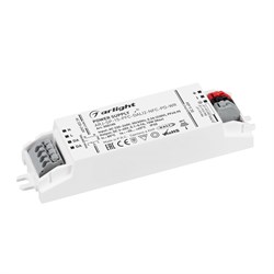 Блок питания ARJ-SP-15-PFC-DALI2-NFC-PD-WR (15W, 3-45V, 0.1-0.7A) (Arlight, IP20 Пластик, 5 лет) 050105 - фото 173449