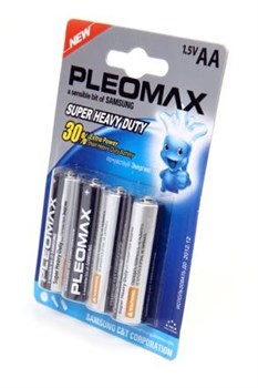 Батарейки PLEOMAX R6 BL4 08222Б - фото 20109