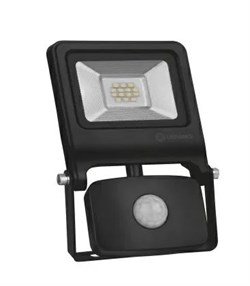 Прожектор FLOODLIGHT VALUE SENSOR 10 W   800lm 4000 K IP65 BK LEDVANCE - LED   с сенсором 4058075268685 - фото 27048