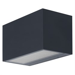 WI-FI SMART BRICK WIDE DARK GREY RGBW 600lm 85x145x75mm IP44 уличн.БРА(широкий куб) светильник LEDV 4058075564404 - фото 36882