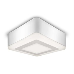 Светильник Gauss Backlight накладной квадрат 3+3W 350lm 3000K 220-240V 105*105*40мм 3 режим LED 1/40 BL220 - фото 38032