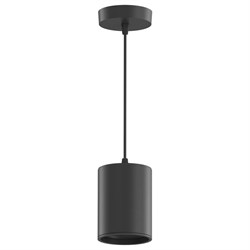Светильник Gauss Overhead подвес цил12W 650lm 4100K 170-240V IP20 79*100мм черный LED 1/20 HD043 - фото 38058