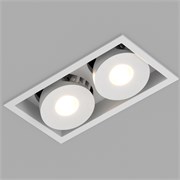 Светильник CL-SIMPLE-S148x80-2x9W Day4000 (WH, 45 deg) (Arlight, IP20 Металл, 3 года) 028150