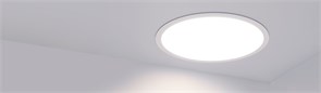 Светильник DL-EDGE-R500-40W Warm3000 (WH, 115 deg, 230V) (Arlight, IP40 Металл, 3 года) 036421