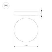 Светильник SP-FLOWER-R360-18W Warm3000 (BK, 110 deg, 230V) (Arlight, IP54 Пластик, 3 года) 049802
