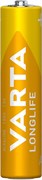 Батарейки VARTA LONGLIFE POWER LR03/AAA BL4 -штука 4008496847075-1