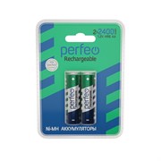 Perfeo AA2400mAh/2BL  Аккумулятор Пластик PF AA2400/2BL PL