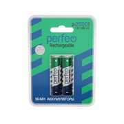 Perfeo AA2500mAh/2BL  Аккумулятор Пластик PF AA2500/2BL PL