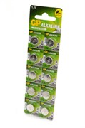 GP Alkaline cell А76-2C10 AG13 BL10(блистер 10шт) 01620