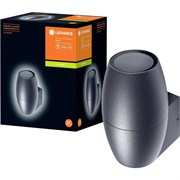 ENDURA CLASSIC CANNON UP DARK GREY GU10 IP44  - уличн. БРА(кокон) LEDV 4058075554474