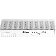 Аккумулятор Светильник  ный FERON EL15 DC, 30LED/дневной, 110-240V, IP20, аккумулятор 3,7/1300mAh/лити 12896