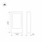 Светильник LGD-PATH-FRAME-H650-7W Warm3000 (BK, 100 deg, 230V) (Arlight, IP65 Металл, 3 года) 021929(1) - фото 109736