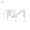Профиль SL-BEVEL-W21-2000 ANOD (Arlight, Алюминий) 043687 - фото 118221