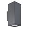 Светильник LGD-EVO-WALL-TWIN-S100x100-2x12W Warm3000 (GR, 44 deg, 230V) (Arlight, IP54 Металл, 3 года) 046195 - фото 123089