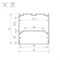 Профиль LINE-S-7575-3000 WHITE (Arlight, Алюминий) 041860 - фото 126982