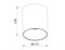TUBE LED EVO-p 35/950 Белый 55гр. D153*180мм, подвес 1.5м - подвесной светодиодный светильник TL-2009970817913 - фото 170248