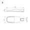 Светильник OXOR-TURI-494х177-60W Warm3000 (GR, 144x75 deg, 230V) IP66 (Arlight, -) 053863 - фото 174224