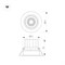 Светильник MS-VORTEX-BUILT-R90-12W Day4000 (WH-WH, 40 deg, 230V) (Arlight, IP20 Металл, 5 лет) 057758 - фото 176775