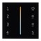 Панель Sens SMART-P43-MIX Black (230V, 4 зоны, 2.4G) (Arlight, IP20 Пластик, 5 лет) 028137-1 - фото 182260