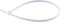 Хомут кабельный 71 040 NCT-036-150-100/WH 3.6х150 нейл. бел. (уп.100шт) Navigator 71040 - фото 18353