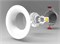 КОРПУС встраиваемого светильника DL-LED SM-D2008-35W 50гр. d=200мм (врезное-175мм) h=95mm   2000000326979 - фото 68368