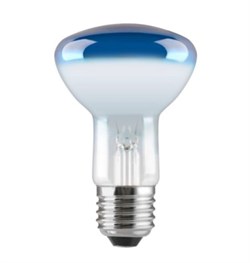 Лампа GE 40R63/B/E27 230V       (зеркальная D63mm синяя прозрачная) -   - фото 10232