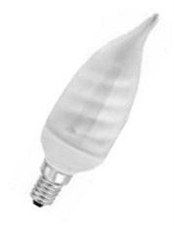 Лампа ESL    BA  QL7   11W  6400K  E27 cвеча на ветру d40Х129 FOTON -    (E061) - фото 10578