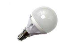 Лампа FL-LED GL45  5.5W E14 4200К 220V 510Лм 45*80мм FOTON_LIGHTING  -    шарик - фото 12053