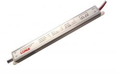 LUNA PS S LED   15W 12V DC IP 20  155Х17Х17 - узкий блок питания - фото 12267