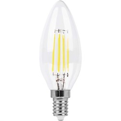 Свеча FL-LED Filament C35 5W Dim E14 2700К 220V 550Лм 35*100мм FOTON_LIGHTING  -  лампа   диммируемая - фото 12703