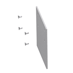 Светильник Крышка торцевая глухая с набором креплений для  ов серии G-Лайн - фото 14324