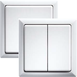 Wireless push button FT4F, rw (white) - фото 15759