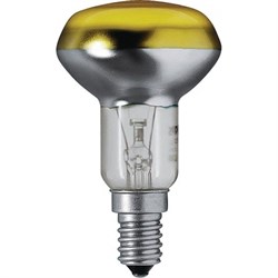 NR50 YE 40W E14 230V (желтый)  (PH) - лампа - фото 16353