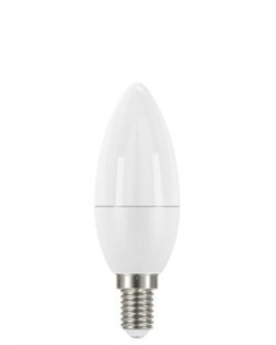 Лампочка светодиодная Е14 OSRAM LED Star, 470лм, 5Вт, 2700К (теплый белый свет), E14, Свеча, матовая - фото 17163