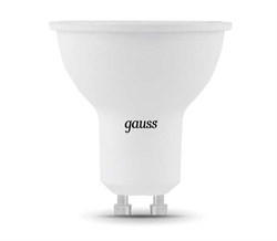 Лампа Gauss MR16 7W 630lm 4100K GU10 LED 1/10/100 - фото 17485