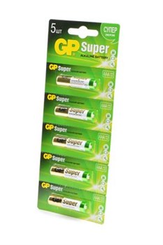 Батарейки GP Super GP24A-2CR5 LR03 BL5 - фото 19629