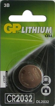 Батарейки литиевые GP Lithium CR2032-7CR1 CR2032 BL1 - фото 19651