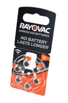 Батарейки для слуховых аппаратов RAYOVAC ACOUSTIC SPECIAL 13 BL8 (блистер 8шт) - фото 19686