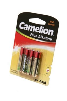 Батарейки Camelion Plus Alkaline LR03-BP4 LR03 BL4 - фото 19711