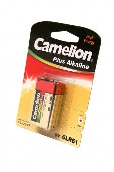 Батарейки Крона Camelion Plus Alkaline 6LF22-BP1 6LF22 BL1 - фото 19713