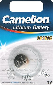 Батарейки литиевые Camelion CR1632-BP1 CR1632 BL1 - фото 19736