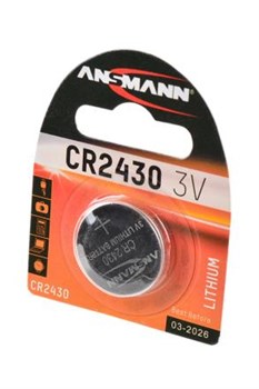 Батарейки литиевые ANSMANN 5020092 CR2430 BL1 - фото 19943