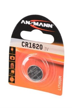 Батарейки литиевые ANSMANN 5020072 CR1620 BL1 - фото 19945