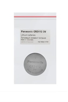 Батарейки литиевые Panasonic Lithium batteries CR2412 PK1 - фото 20047