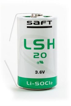 Батарейки литиевые SAFT LSH 20 CNR D с лепестковыми выводами - фото 20059