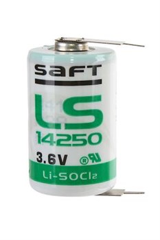 Батарейки литиевые SAFT LS 14250 2PF 1/2AA - фото 20075