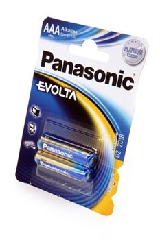 Батарейки Panasonic EVOLTA LR03EGE/2BP LR03 BL2 - фото 20078