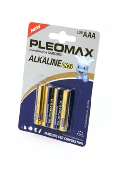 Батарейки PLEOMAX LR03 BL4 - фото 20124