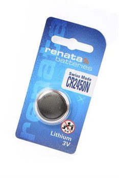 Батарейки литиевые RENATA CR2450N BL1 - фото 20197