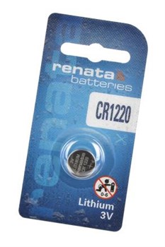 Батарейки литиевые RENATA CR1220 BL1 - фото 20206
